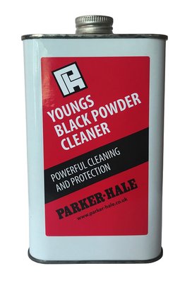 Parker Hale 500ml Screw Tin Youngs Black Powder Cleaner